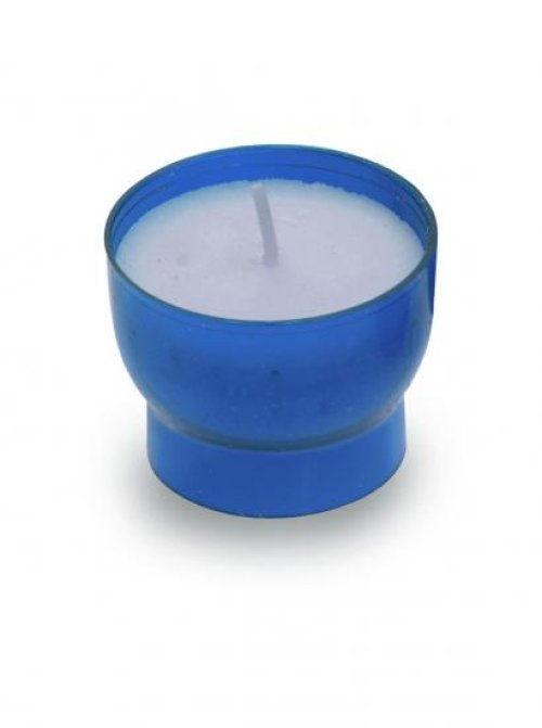 Blue Plastic Cased Lights with Skirt, 8-10 Hour, Pack of 100