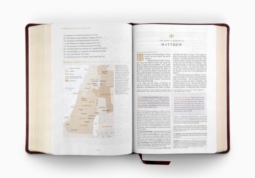 ESV Women's Study Bible (TruTone, Chestnut, Almond Tree Design)