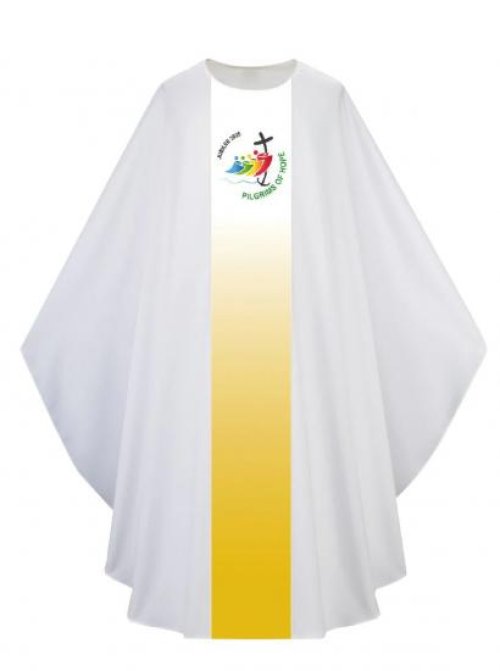 Chasuble in Pius Jubilee 2025 Design