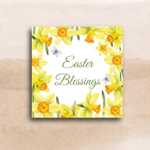 Crowd of Daffodils Easter Cards (pack of 6)