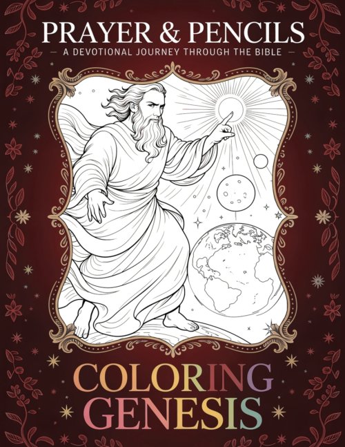 Coloring Genesis: A Devotional Journey Through The Bible