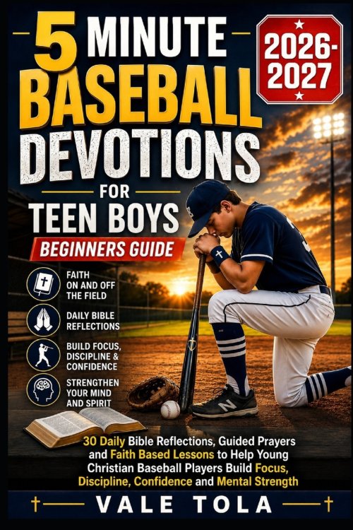 5 MINUTE BASEBALL DEVOTIONS FOR TEEN BOYS BEGINNERS GUIDE: 30 Daily Bible Reflections, Guided Prayers, And Faith-Based Lessons To Help Young Christian