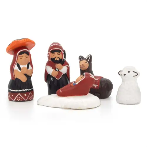 Cusco Nativity Ceramic