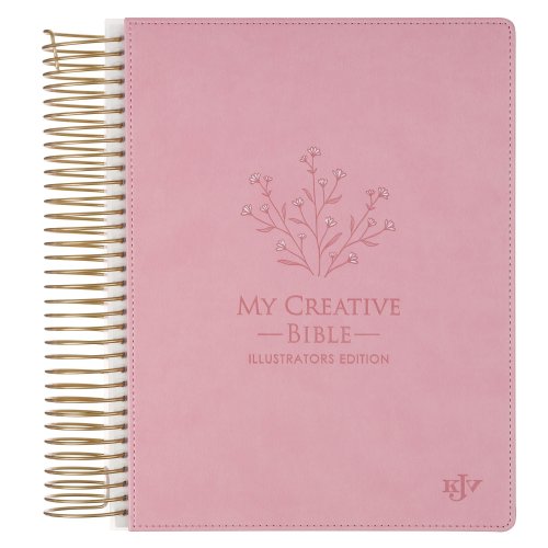 KJV My Creative Bible Faux Leather HC, Pink