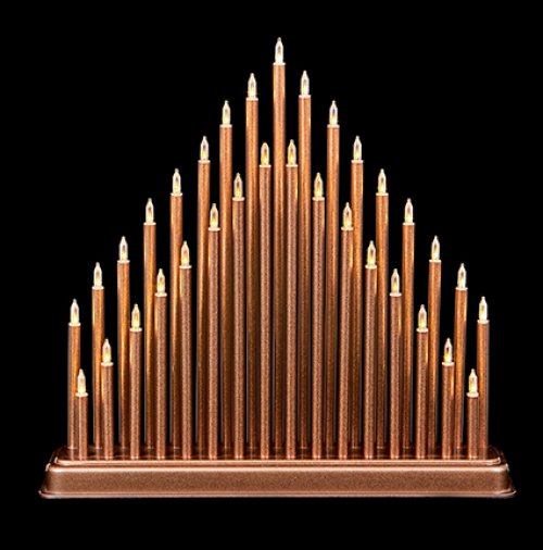 34cm 33 Rose Gold Candlebridge Light