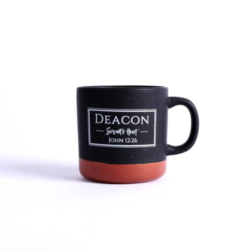 Deacon Black Mug 13oz (384ml)