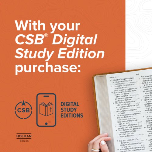 CSB Personal Size Bible, Digital Study Edition, Earth