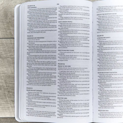 KJV Gift and Award Bible, White Imitation Leather