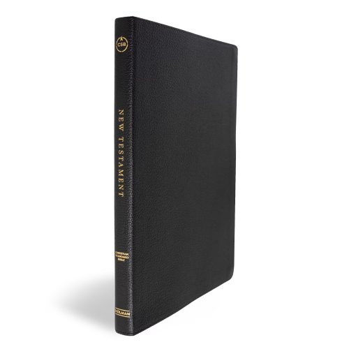 CSB Connecting Scripture New Testament, Black Genuine Leather