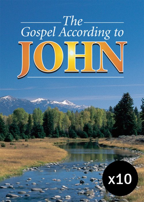 King James The Gospel according to John, Pack of 10