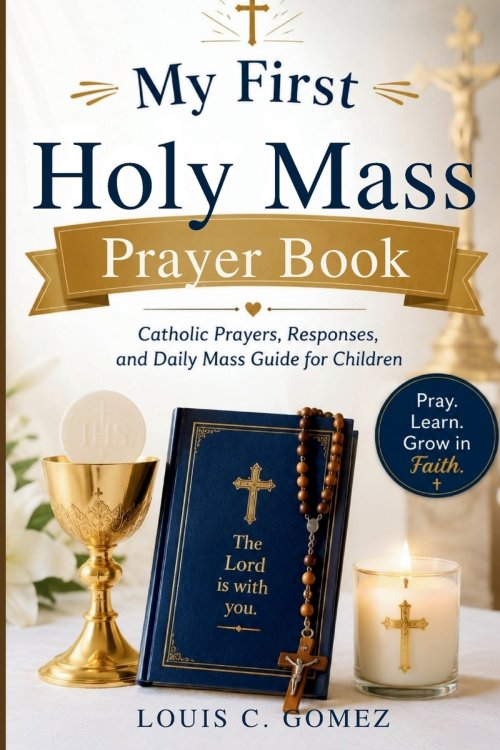 My First Holy Mass Prayer Book: Catholic Prayers, Responses, and Daily Mass Guide for Children