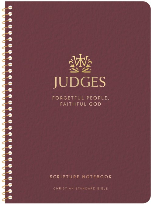 CSB Scripture Notebook: Judges (Jen Wilkin Edition)-Spiral