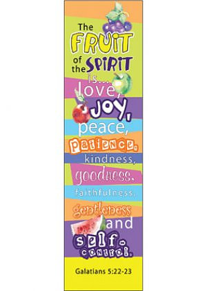 Fruit of the Spirit Bookmarks - Pack of 10