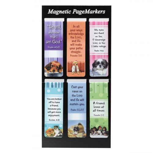 A Friend Loves Magnetic Page Markers - Pack of 6