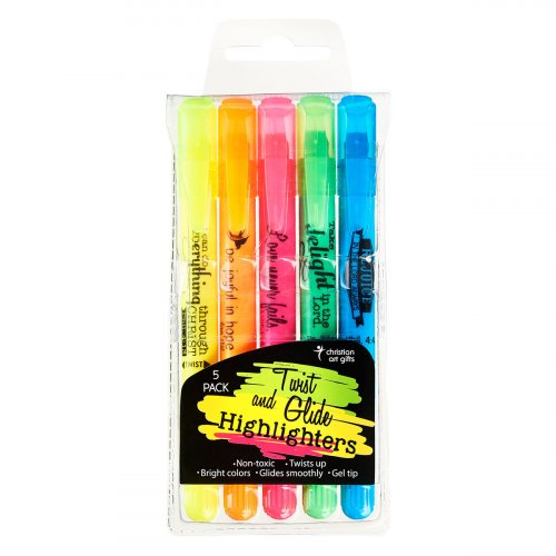 Highlighter 5pc Set Twist and Glide Gel