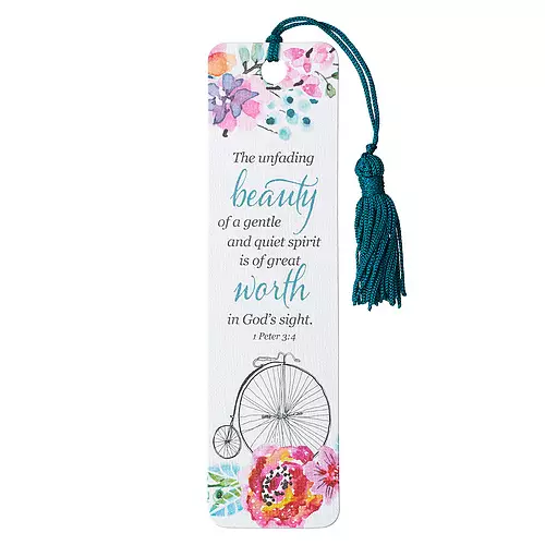 Unfading Beauty Bookmark - 1 Peter 3:4