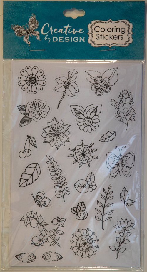 Colouring Stickers for Bible Journaling