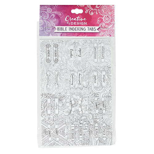 Bible Indexing Tabs Colorable