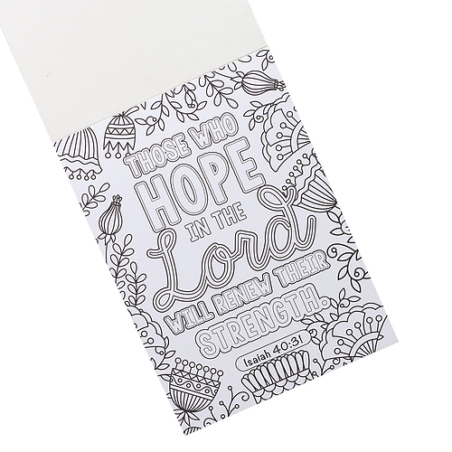 Coloring Cards-Promises to Bless