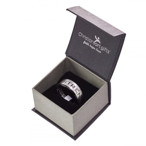 Strength - Isaiah 40:31 Men's Ring Size 10