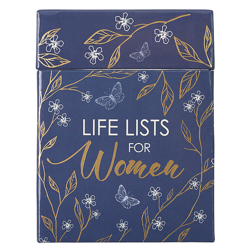 Life Lists for Women - Boxed Card Set of Scripture and Inspirational Thoughts on 44 Double Sided Cards [Hardcover] Christian Art Gifts