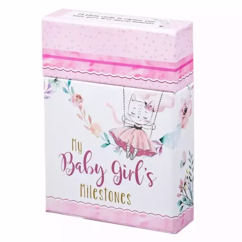 Card Box My Baby Girl's Milestones