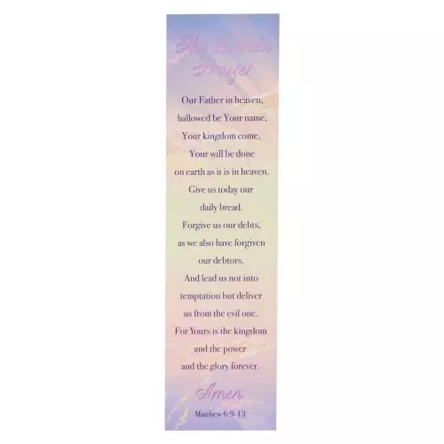 Bookmark-Sky/The Lord's Prayer Matt. 6:9-13 (Pack Of 10)