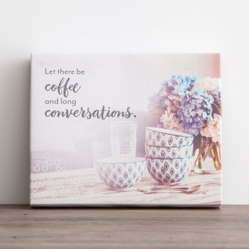 Let There Be - Printed Canvas Block