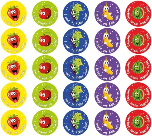 Children's Ministry Sticker Pack (120 Stickers)