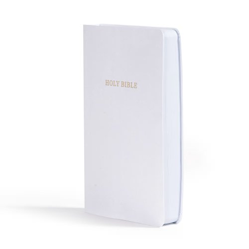 KJV Gift and Award Bible, White Imitation Leather