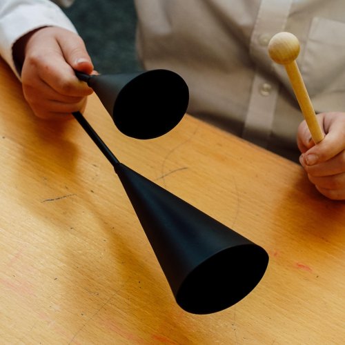 Metal Double Agogo Bells