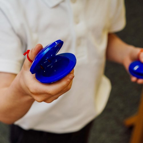 Pair Of Plastic Finger Castanets