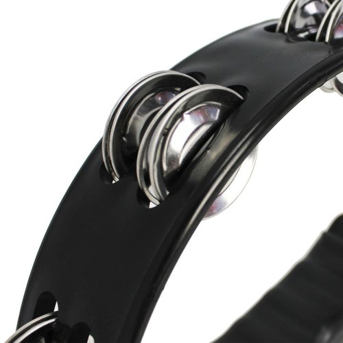 Half Moon Black Tambourine