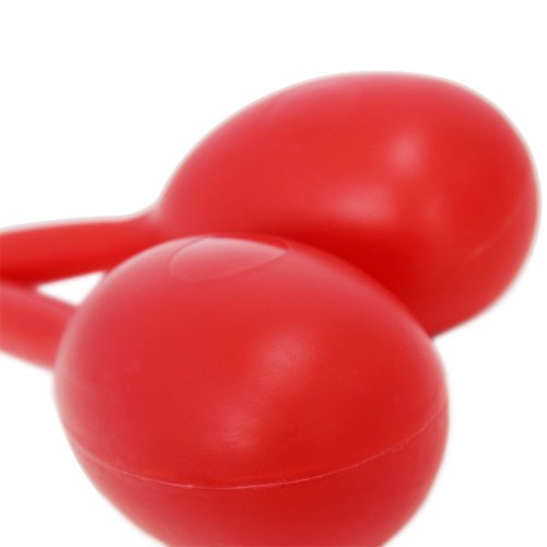 Red Plastic Maracas
