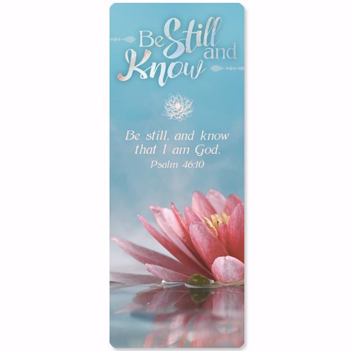 Jumbo Bookmark-Be Still And Know (Psalm 46:10 KJV)