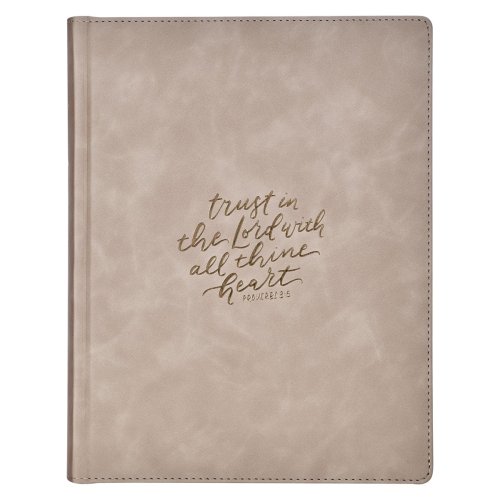KJV Note-taking Bible LP Faux Leather HC, Trust the Lord, Prov. 3:5