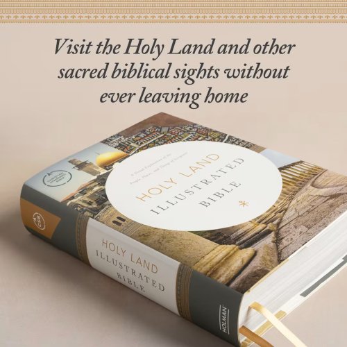CSB Holy Land Illustrated Bible, Hardcover
