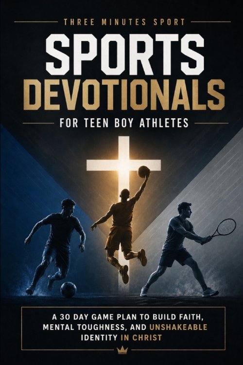 3-minute sports devotionals for teen boy athletes: A 30-Day Game Plan to Build Faith, Mental Toughness, and Unshakeable Identity in Christ