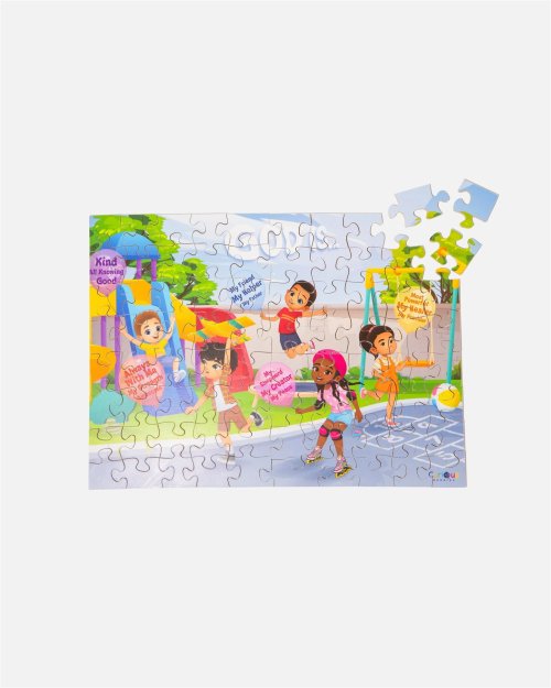Who is God to Me? Wooden Jigsaw Puzzle - 40 Pieces