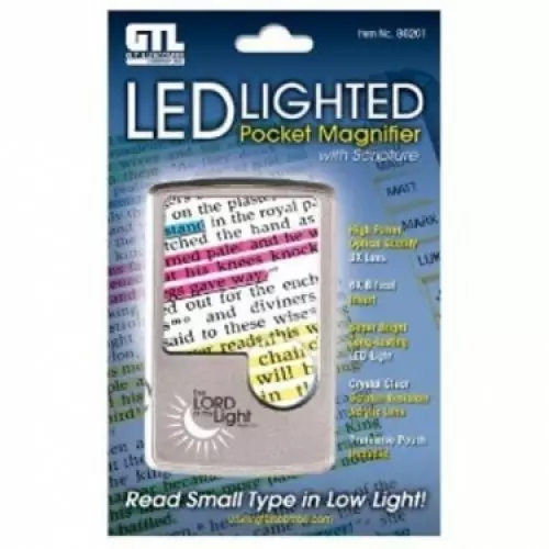 Led Lighted Pocket Magnifier
