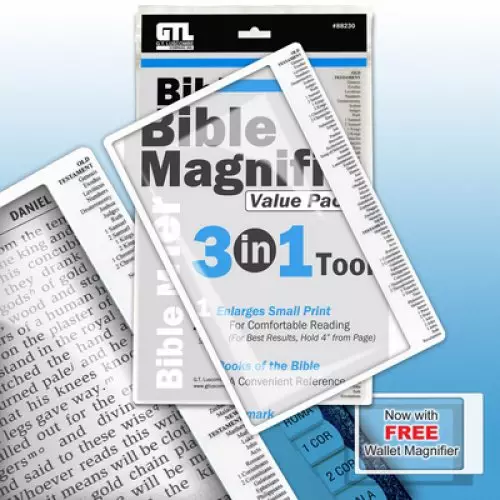 Bible Magnifier 3-in-1 Pack