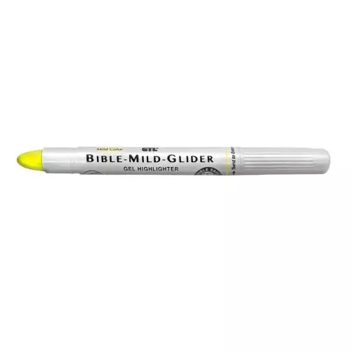 Bible-Mild-Glider Gel Highlighter Mild Yellow