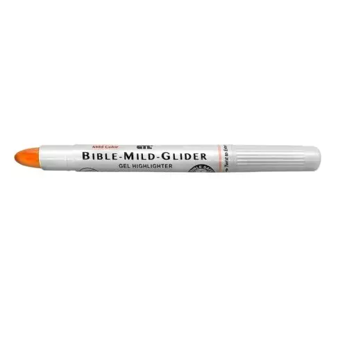 Bible-Mild-Glider Gel Highlighter Mild Orange