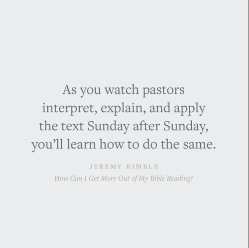 How Can I Get More out of My Bible Reading?