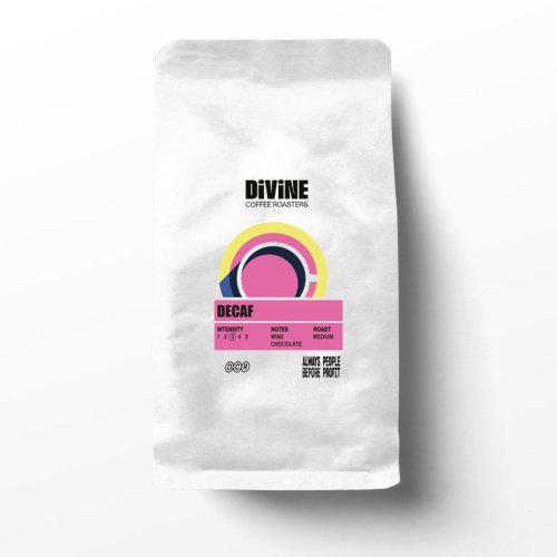 Decaf 1kg ground (Medium Roast) Wine / Chocolate Notes