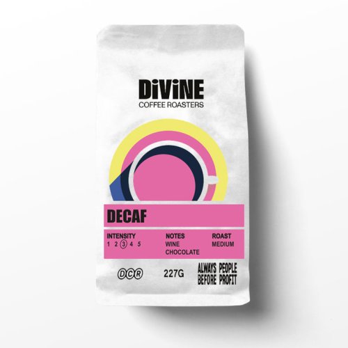Decaf 227g ground (Medium Roast) Wine / Chocolate Notes
