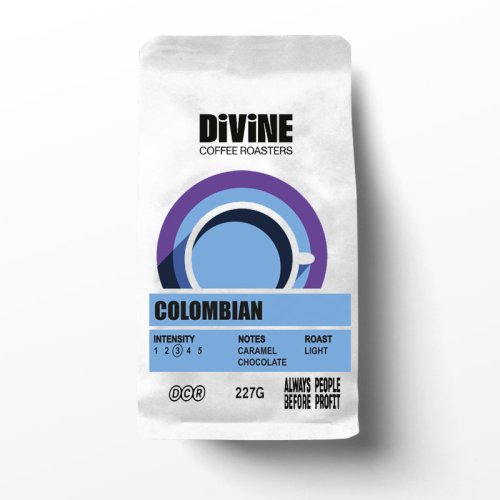 Colombian 227g ground (Light Roast) Caramel / Chocolate Notes