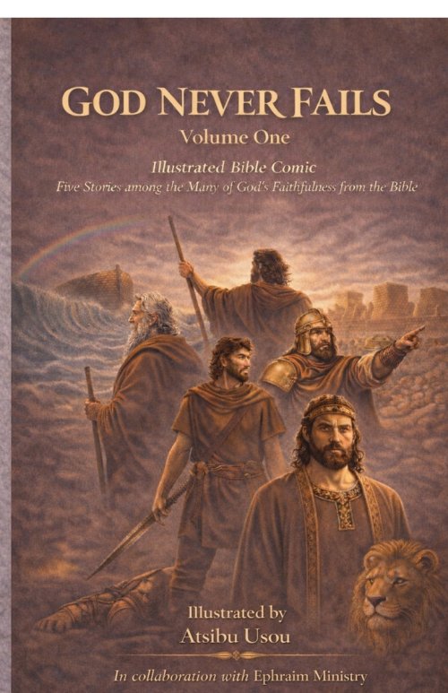 God Never Fails Vol-1 : Illustrated Bible Comic Five Stories among the Many of God's Faithfulness from the Bible