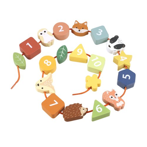 Woodland Animal Threading Toy (FSC®)