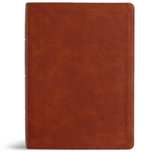 NASB Study Bible, Burnt Sienna Leathertouch